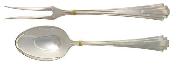 De Louis Cartier (Sterling) Solid Serving Set