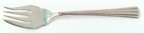 Des Must (Sterling, Gold Accent) Individual Salad Fork