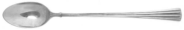 Des Must (Sterling, Gold Accent) Iced Tea Spoon
