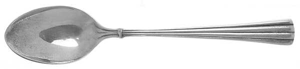 Des Must (Sterling, Gold Accent) Demitasse Spoon