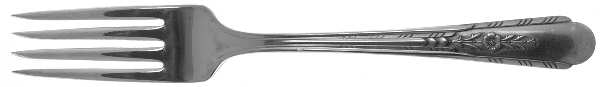 Crosby (Silverplate, 1935) Fork by Crosby Silver