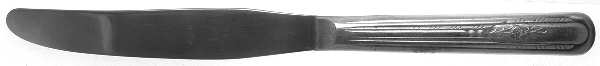 Crosby (Silverplate, 1935) Modern Solid Knife with Pinched Handle