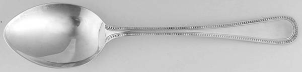 Bead (Sterling) Tablespoon (Serving Spoon)