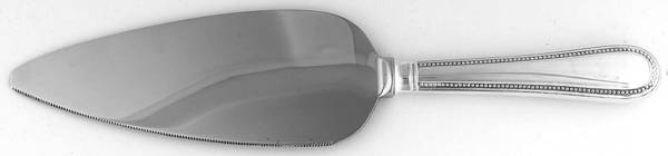 Bead (Sterling) Pie Server with Stainless Blade