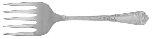 La Regence (Sterling) Large Solid Fish Serving Fork
