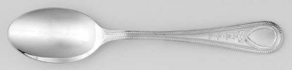 Victorian Bead (Sterling) Dessert/Oval Soup Spoon