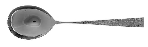 Fresco (Stainless) Solid Smooth Casserole Spoon
