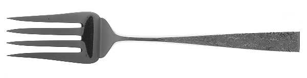 Fresco (Stainless) Medium Solid Cold Meat Serving Fork