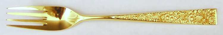 Golden Fresco (Gold Electroplate) Fork