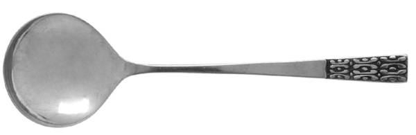 CSS18 (STAINLESS) Round Bowl Soup Spoon (Gumbo) by Continental Silver