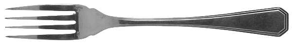 America (Silverplate, 1933) Individual Solid Fish Fork