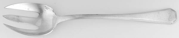 America (Silverplate, 1933) Solid Salad Serving Fork