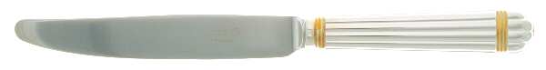 Aria Gold (Silverplate, Gold Accent) Dessert Knife with Stainless Blade