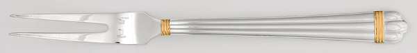Aria Gold (Silverplate, Gold Accent) Snail Fork