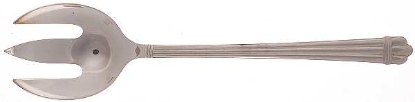 Aria Gold (Silverplate, Gold Accent) Solid Salad Serving Fork