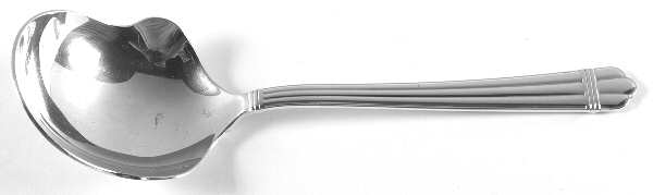 Aria (Silverplate, 1984) Boiled Potato Ladle, Solid Piece