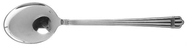 Aria (Silverplate, 1984) Solid Salad Serving Spoon