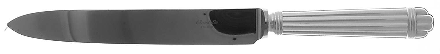 Aria (Silverplate, 1984) Large Stainless Blade Roast Carving Knife