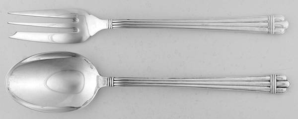 Aria (Sterling) Solid Serving Set