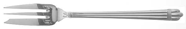 Aria (Sterling) Solid Serving Fork