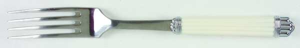 Aria-Ivory (Stainless) Solid Serving Fork