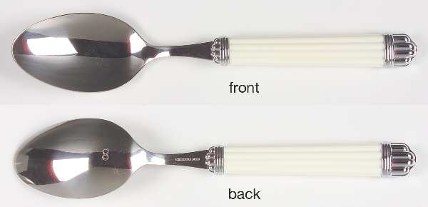 Aria-Ivory (Stainless) Oval Place Soup Spoon