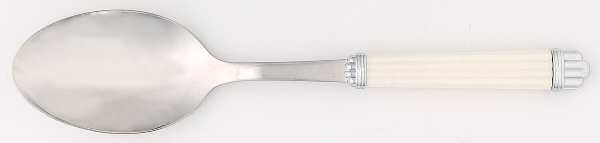 Aria-Ivory (Stainless) Solid Serving Spoon
