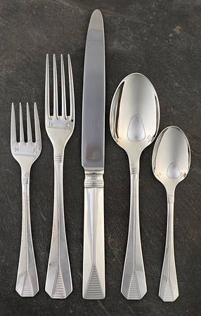 Atlantide (Silverplate) 5 Piece Place Setting