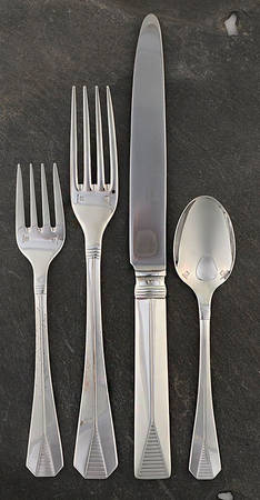Atlantide (Silverplate) 4 Piece Place Setting