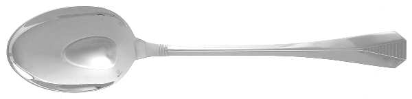 Atlantide (Silverplate) Solid Serving Spoon