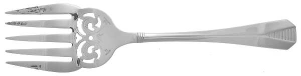 Atlantide (Silverplate) Solid Pierced Fish Serving Fork