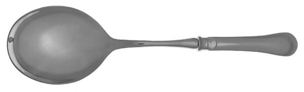 Berry (Stainless) Casserole Spoon with Smooth Stainless Bowl HC