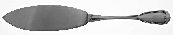 Chinon (Silverplate, 1862) Large Solid Fish Serving Knife