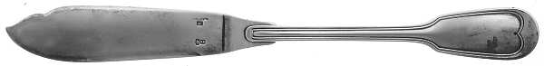 Chinon (Silverplate, 1862) Individual Solid Fish Knife