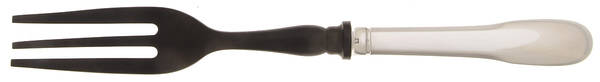 Cluny (Silverplate, 1963) Salad Serving Fork with Wooden Prongs