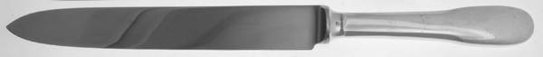 Cluny (Silverplate, 1963) Large Stainless Blade Roast Carving Knife