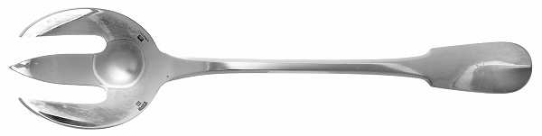 Cluny (Silverplate, 1963) Solid Salad Serving Fork