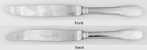 Cluny (Sterling) Hollow Modern Knife