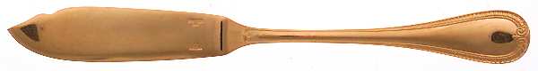 Malmaison-Gold (Gold Electroplate) Individual Solid Fish Knife