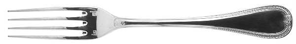 Malmaison (Silverplate, 1967) Fork by Christofle France