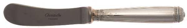 Malmaison (Silverplate, 1967) Butter Spreader Hollow Hdl-Paddle/Stainless Blade