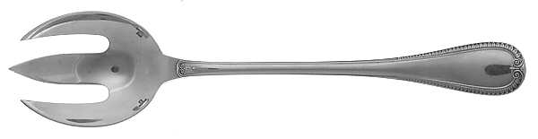 Malmaison (Silverplate, 1967) Solid Salad Serving Fork