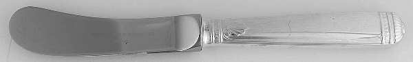 Malmaison (Sterling) Butter Spreader Hollow Hdl-Paddle/Stainless Blade