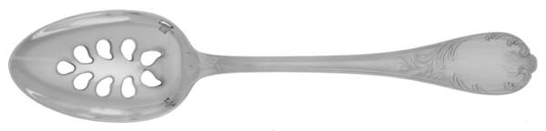 Marly (Silverplate, Satin Handle) Pierced Tablespoon (Serving Spoon) HC