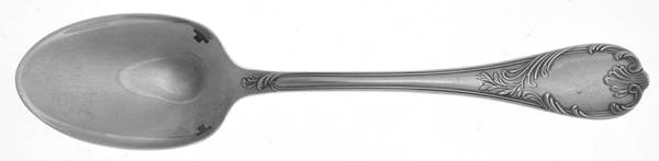 Marly (Silverplate, Satin Handle) Oval Place Soup Spoon