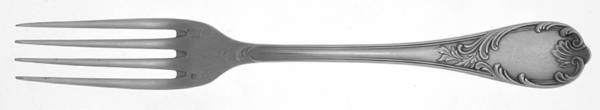 Marly (Silverplate, Satin Handle) Fork
