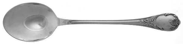 Marly (Silverplate, Satin Handle) Solid Salad Serving Spoon