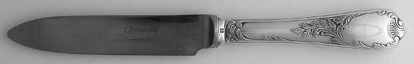 Marly (Silverplate, Satin Handle) Individual Fruit Knife with Stainless Blade
