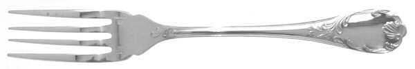 Marly (Silverplate, Satin Handle) Individual Solid Fish Fork