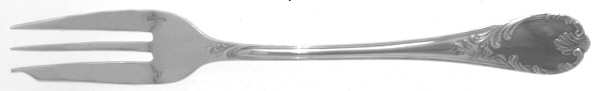 Marly (Silverplate, Satin Handle) Fork-Pastry